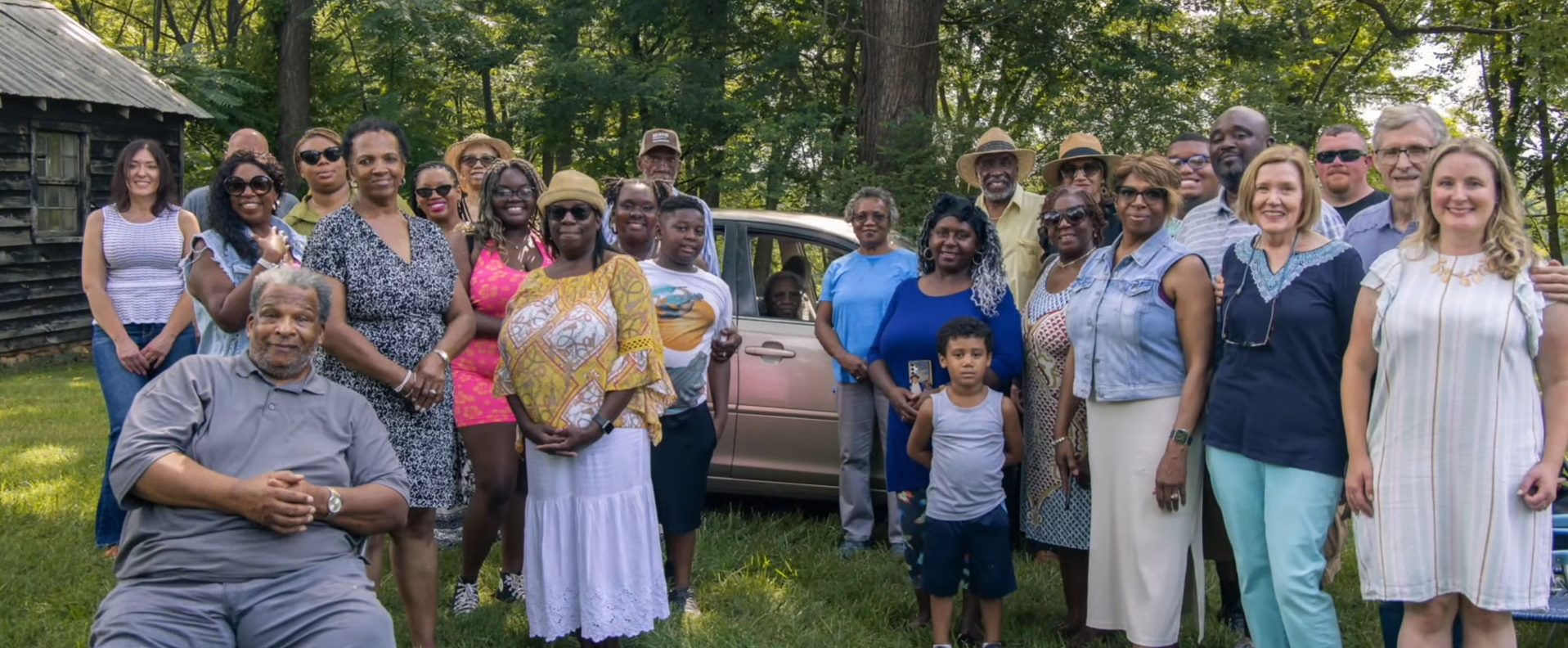 The original meeting of the Hall and Samuel Hall descendants